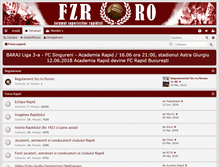 Tablet Screenshot of fzr.ro